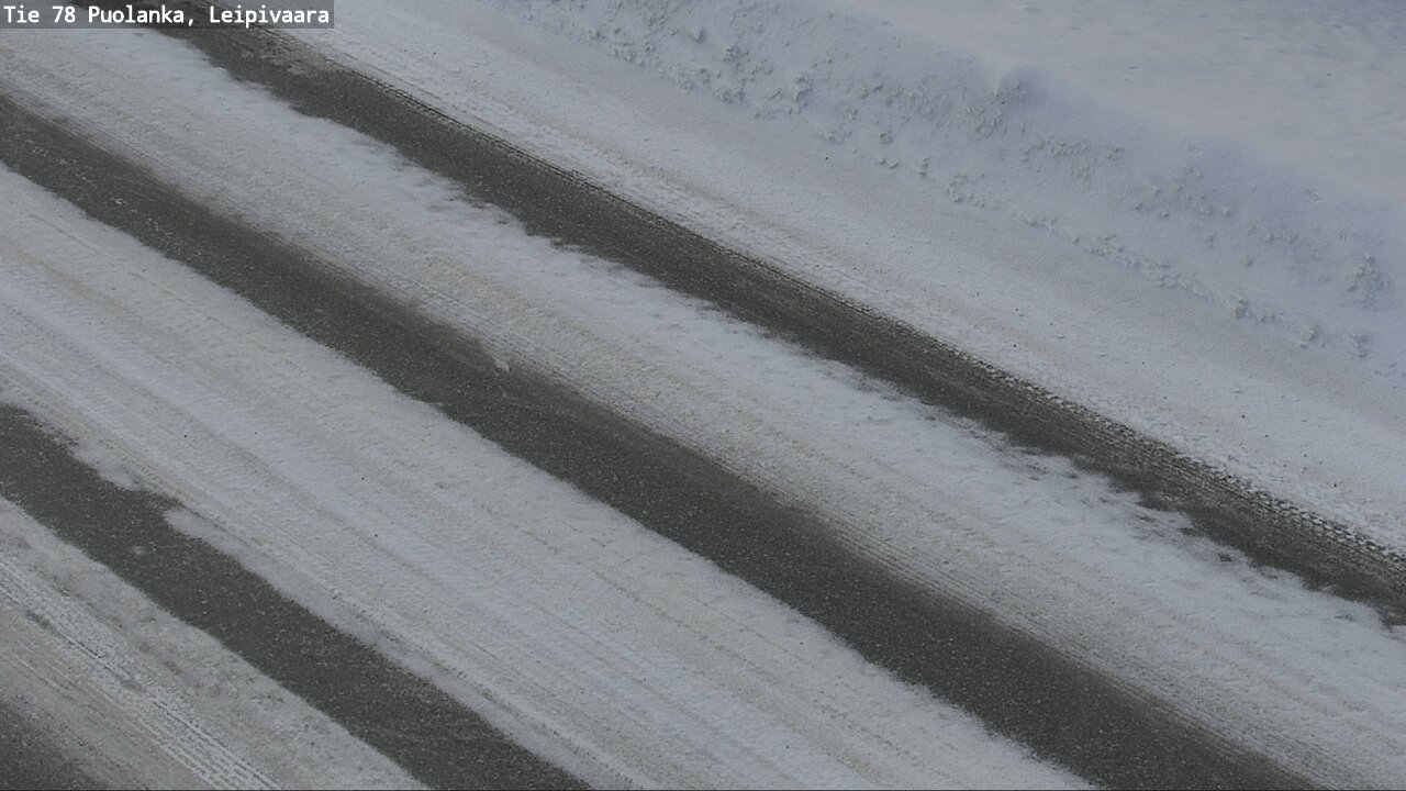 Weather Camera Image Väg 78 Puolango, Leipivaara, Puolanka, Kainuu
