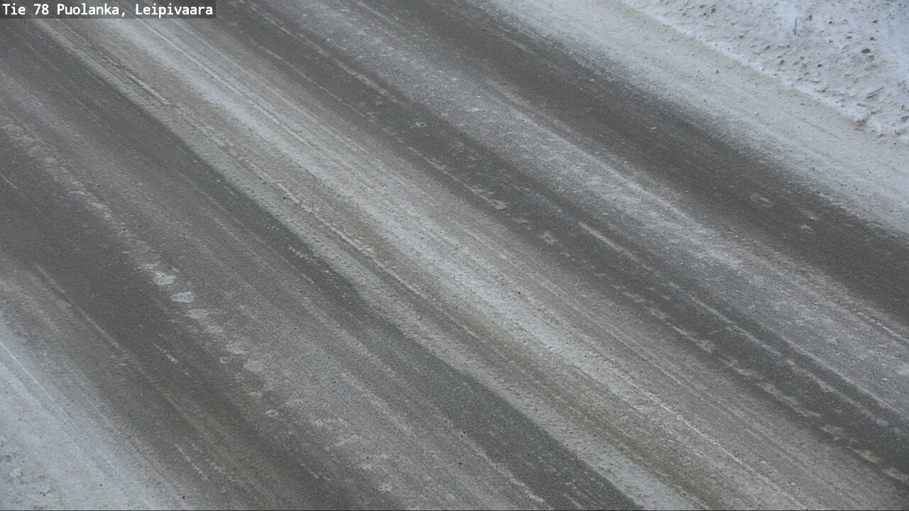 Weather Camera Image Road 78 Puolanka, Leipivaara, Puolanka, Kainuu