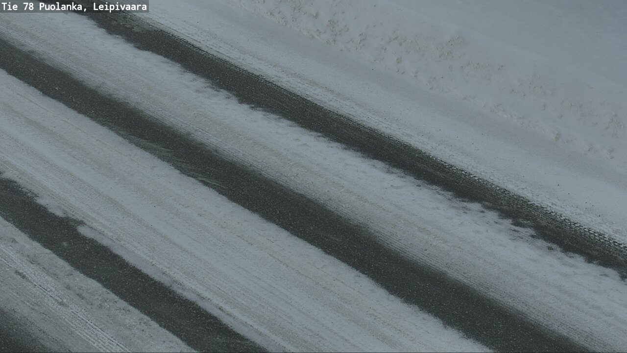 Weather Camera Image Väg 78 Puolango, Leipivaara, Puolanka, Kainuu