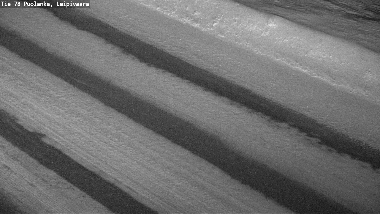 Weather Camera Image Väg 78 Puolango, Leipivaara, Puolanka, Kainuu
