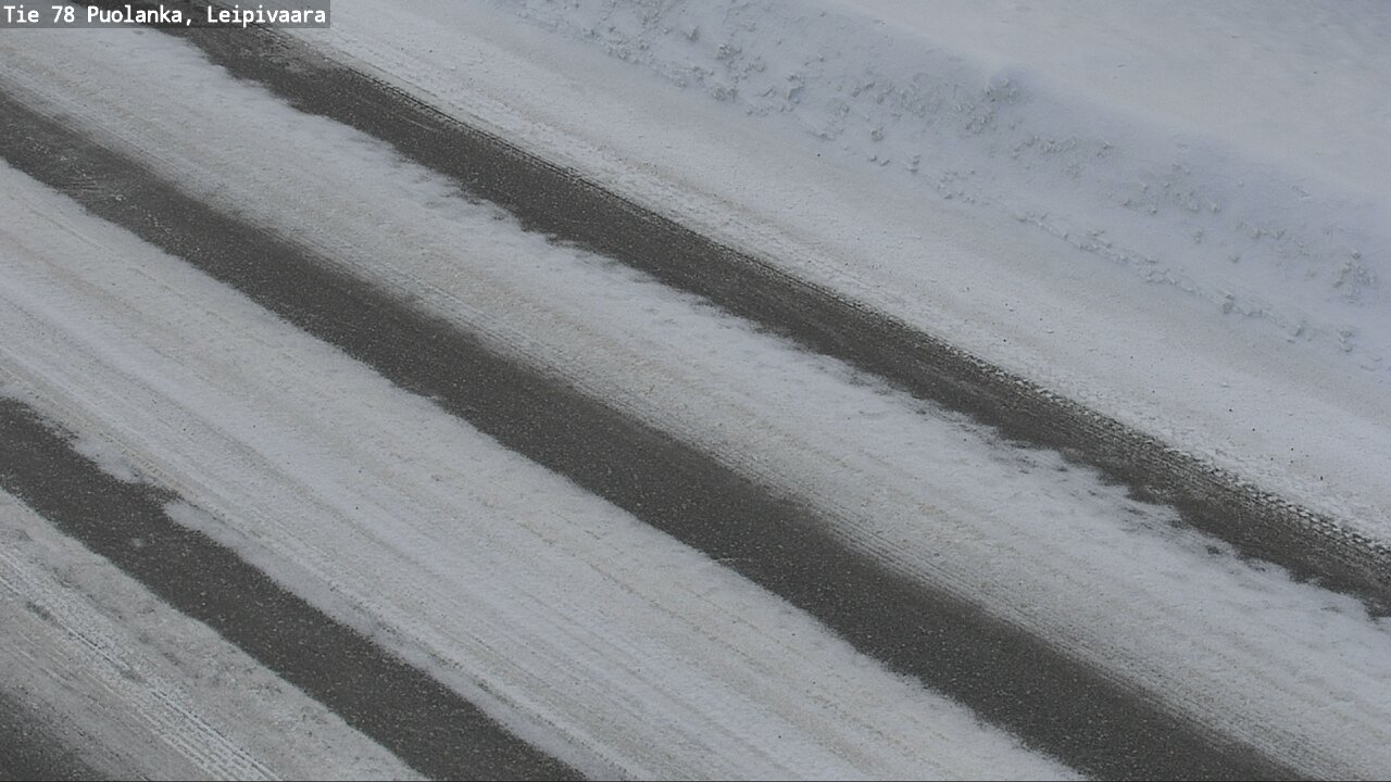 Weather Camera Image Väg 78 Puolango, Leipivaara, Puolanka, Kainuu