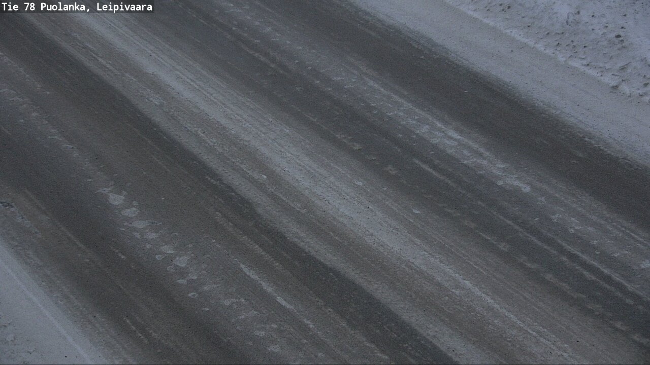 Weather Camera Image Road 78 Puolanka, Leipivaara, Puolanka, Kainuu