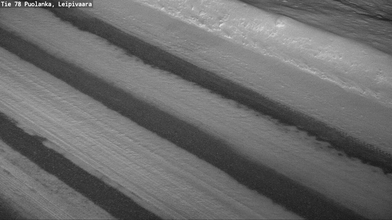 Weather Camera Image Väg 78 Puolango, Leipivaara, Puolanka, Kainuu
