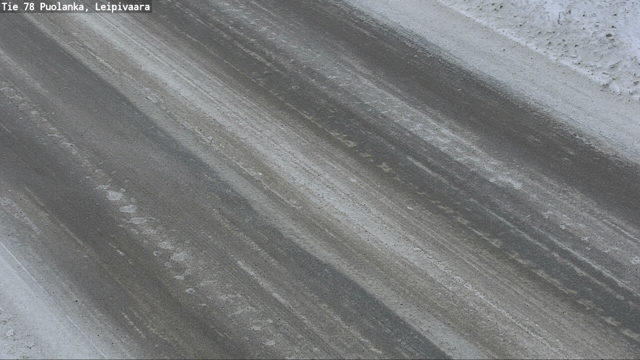 Weather Camera Image Road 78 Puolanka, Leipivaara, Puolanka, Kainuu