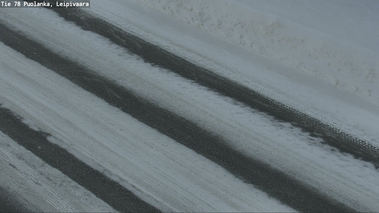 Weather Camera Image Väg 78 Puolango, Leipivaara, Puolanka, Kainuu