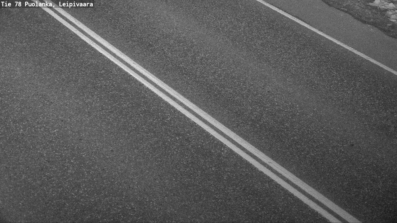 Weather Camera Image Väg 78 Puolango, Leipivaara, Puolanka, Kainuu