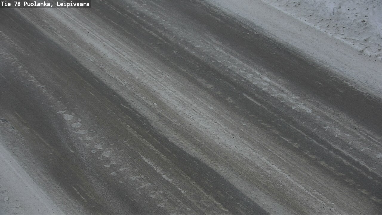 Weather Camera Image Road 78 Puolanka, Leipivaara, Puolanka, Kainuu