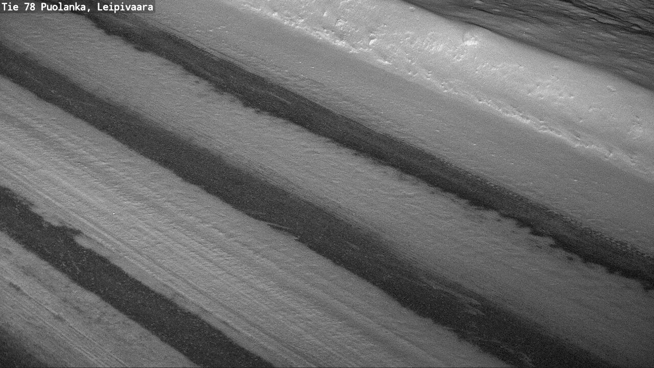 Weather Camera Image Väg 78 Puolango, Leipivaara, Puolanka, Kainuu