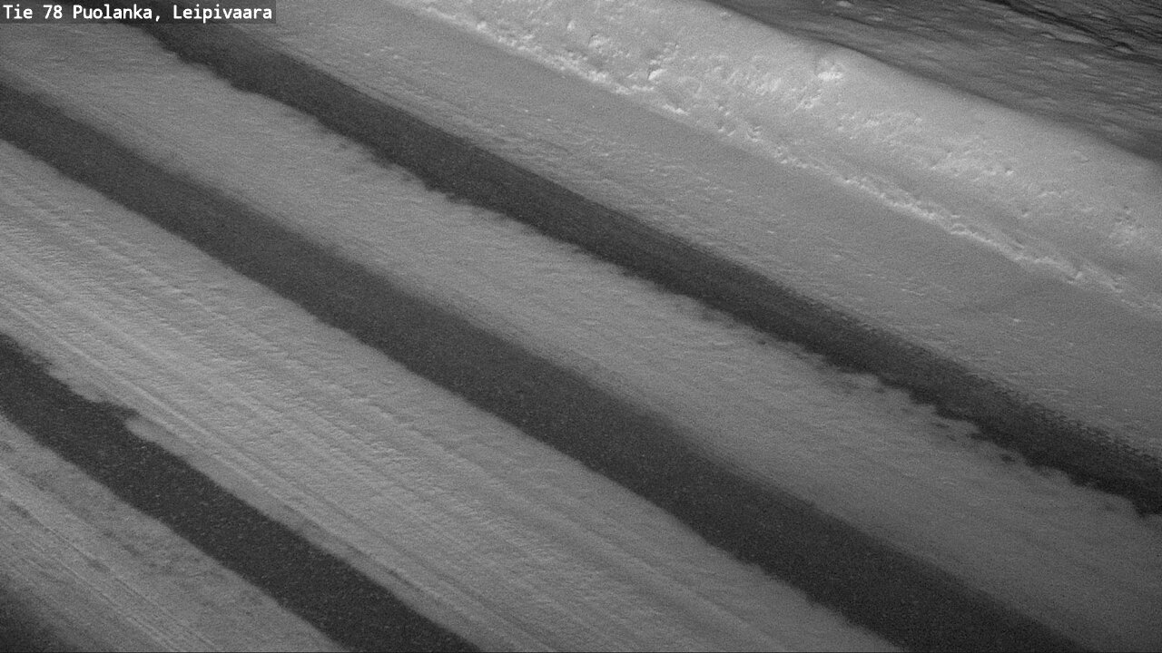 Weather Camera Image Väg 78 Puolango, Leipivaara, Puolanka, Kainuu