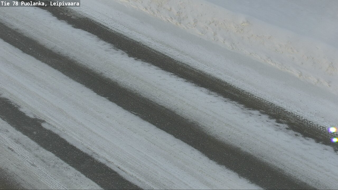 Weather Camera Image Väg 78 Puolango, Leipivaara, Puolanka, Kainuu