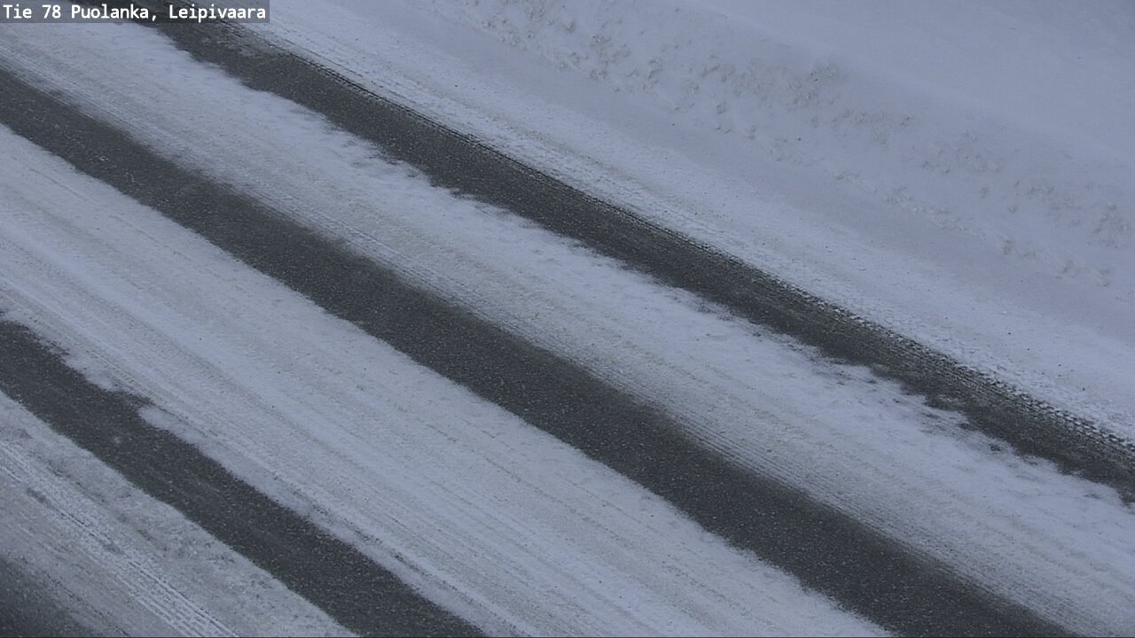Weather Camera Image Väg 78 Puolango, Leipivaara, Puolanka, Kainuu