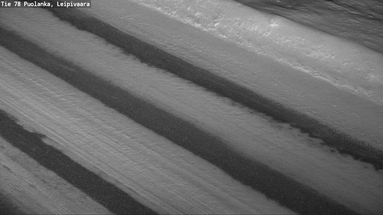 Weather Camera Image Väg 78 Puolango, Leipivaara, Puolanka, Kainuu
