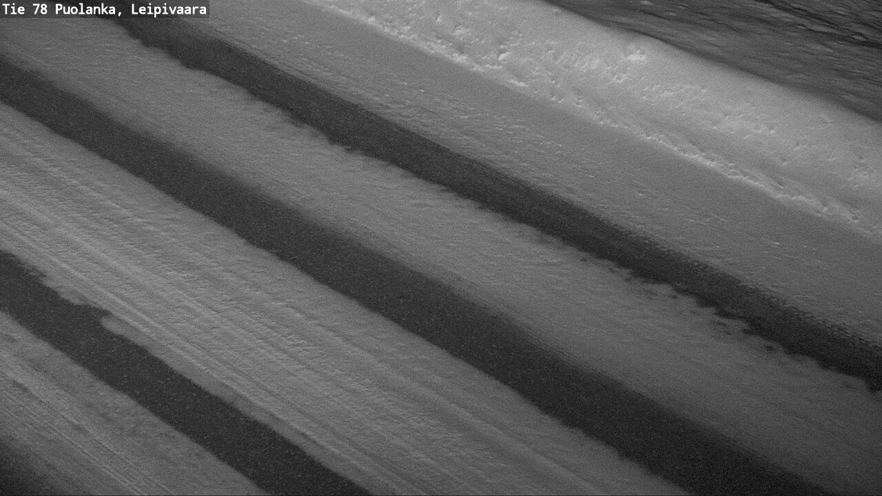 Weather Camera Image Väg 78 Puolango, Leipivaara, Puolanka, Kainuu