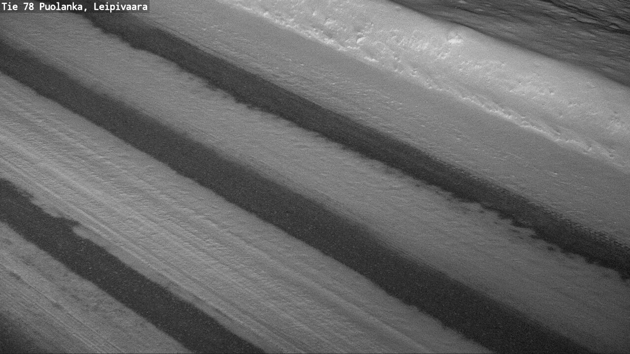 Weather Camera Image Väg 78 Puolango, Leipivaara, Puolanka, Kainuu