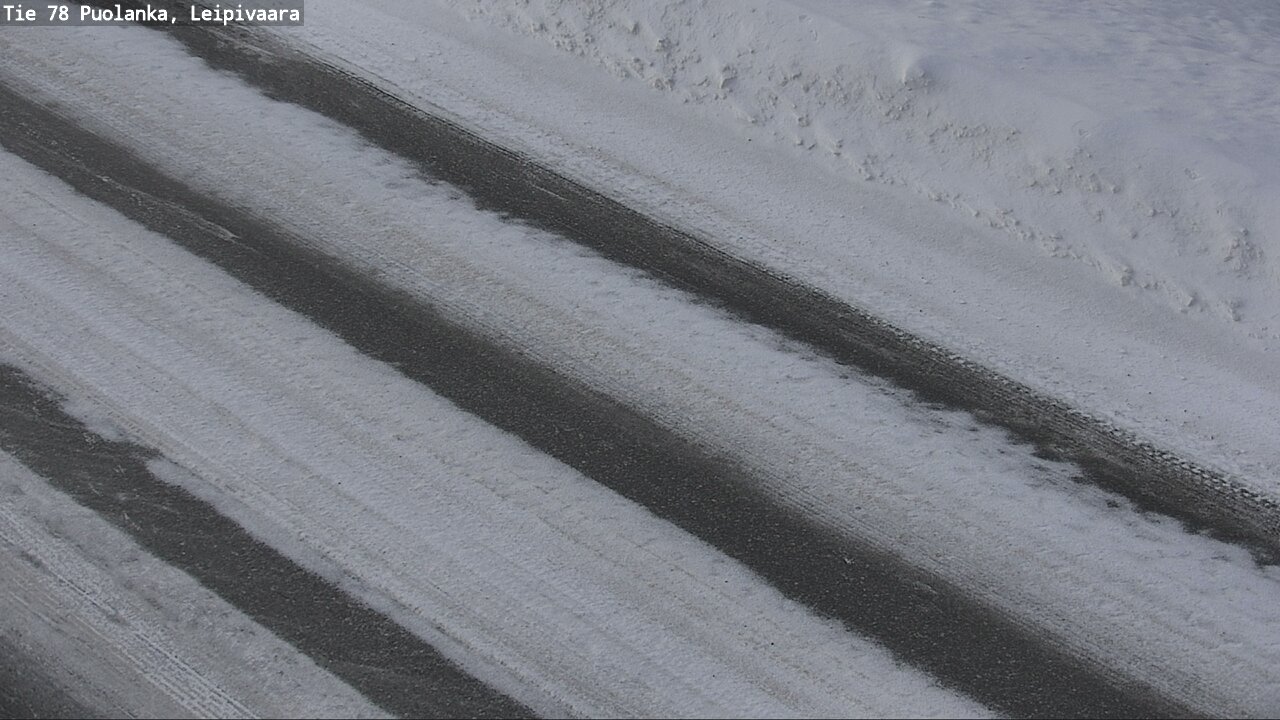 Weather Camera Image Väg 78 Puolango, Leipivaara, Puolanka, Kainuu