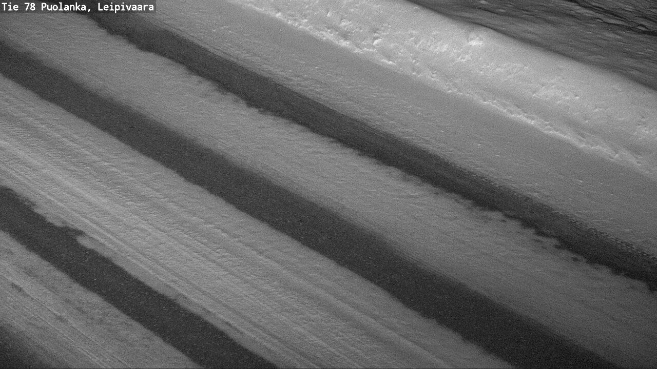 Weather Camera Image Väg 78 Puolango, Leipivaara, Puolanka, Kainuu