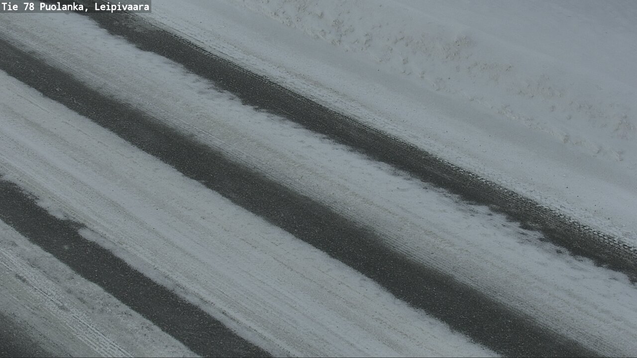 Weather Camera Image Väg 78 Puolango, Leipivaara, Puolanka, Kainuu