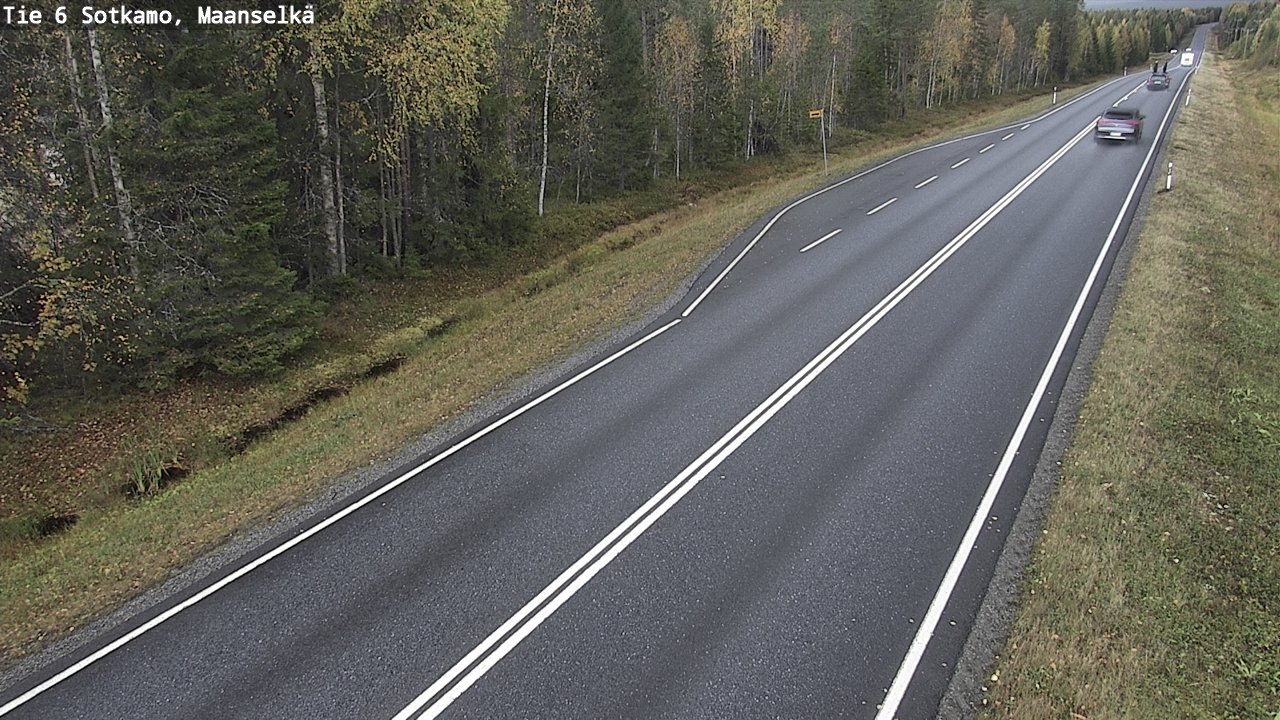 Kelikamerat Kuva Tie 6 Sotkamo, Maanselkä, Sotkamo, Kainuu
