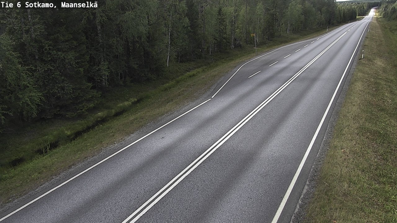 Kelikamerat Kuva Tie 6 Sotkamo, Maanselkä, Sotkamo, Kainuu