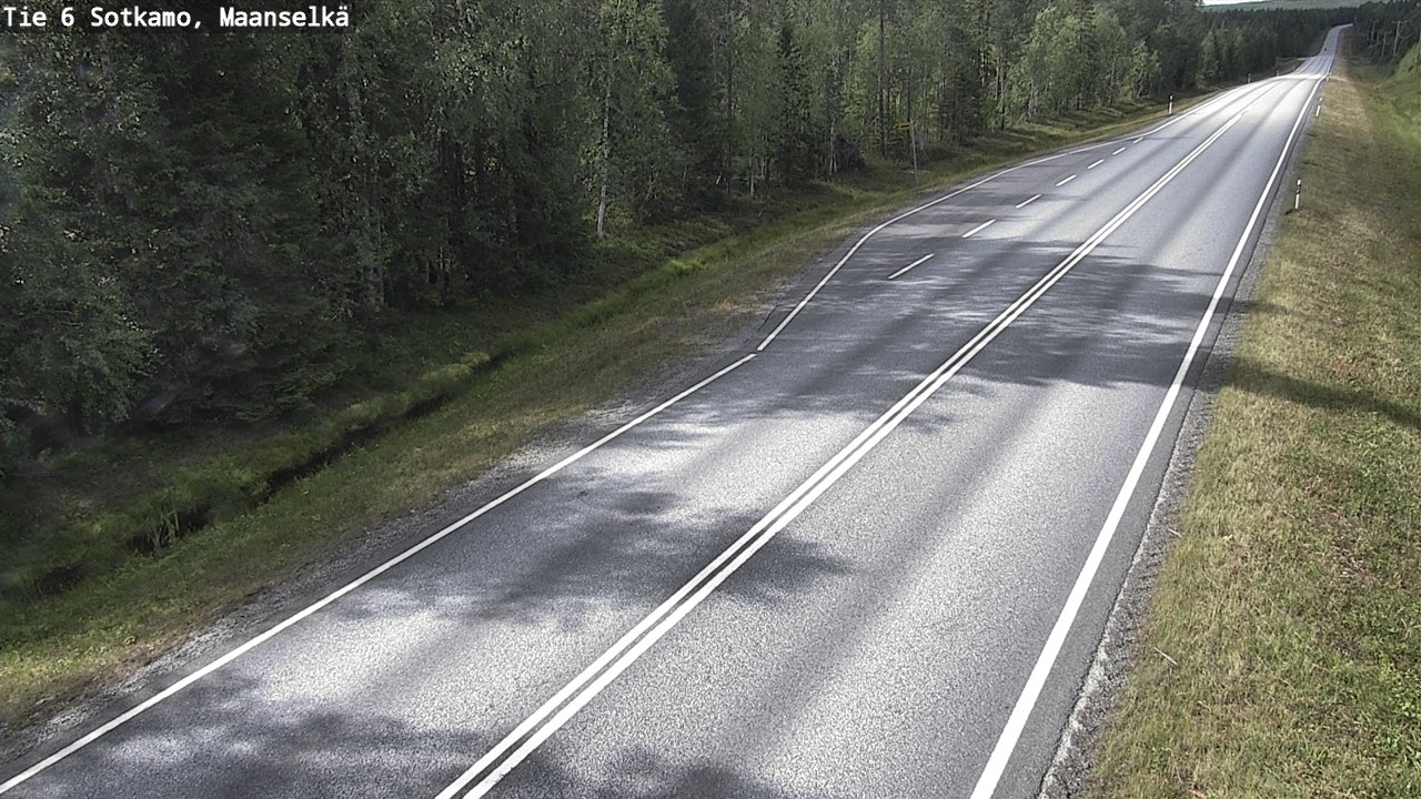 Kelikamerat Kuva Tie 6 Sotkamo, Maanselkä, Sotkamo, Kainuu