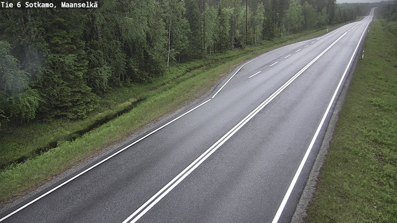 Kelikamerat Kuva Tie 6 Sotkamo, Maanselkä, Sotkamo, Kainuu