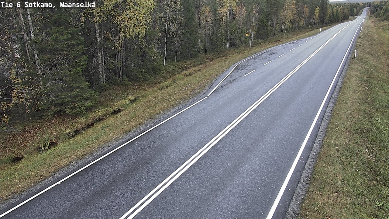 Kelikamerat Kuva Tie 6 Sotkamo, Maanselkä, Sotkamo, Kainuu