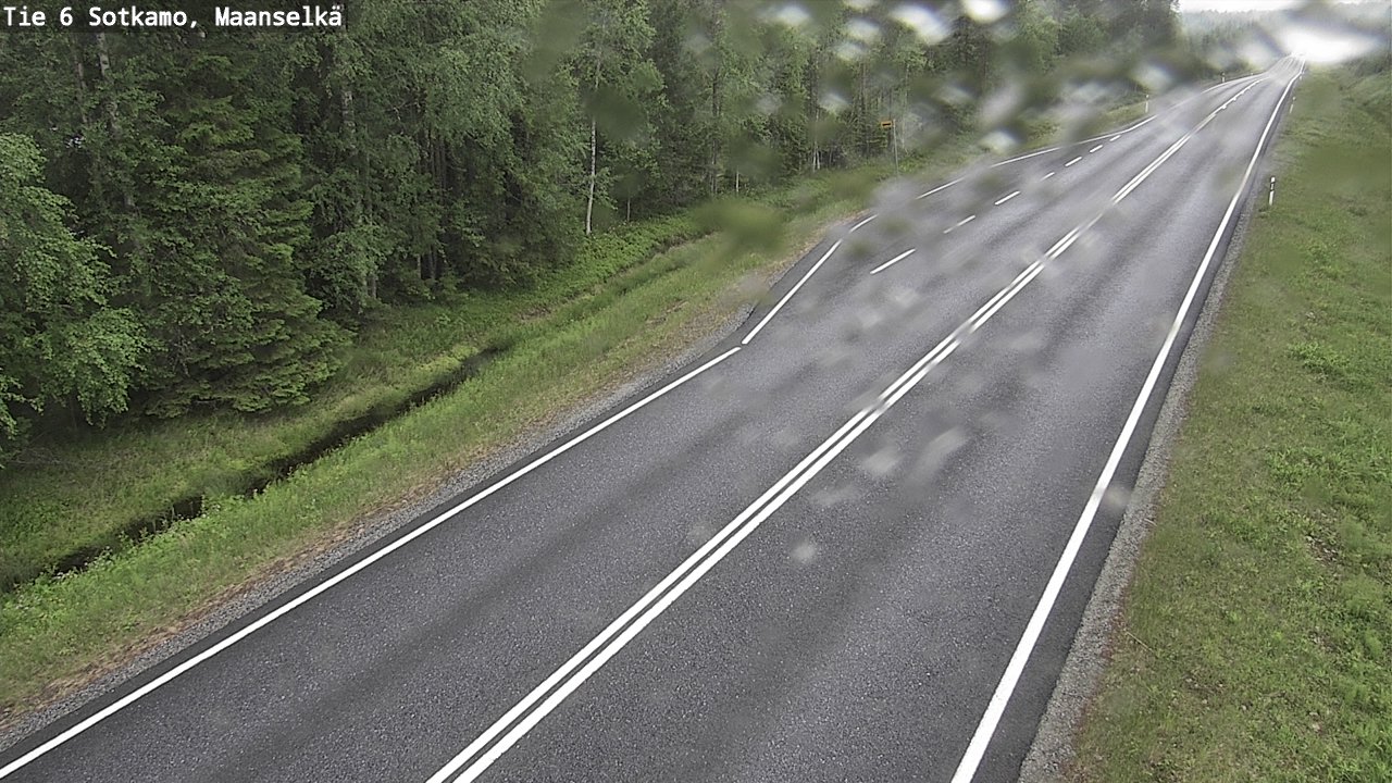 Kelikamerat Kuva Tie 6 Sotkamo, Maanselkä, Sotkamo, Kainuu