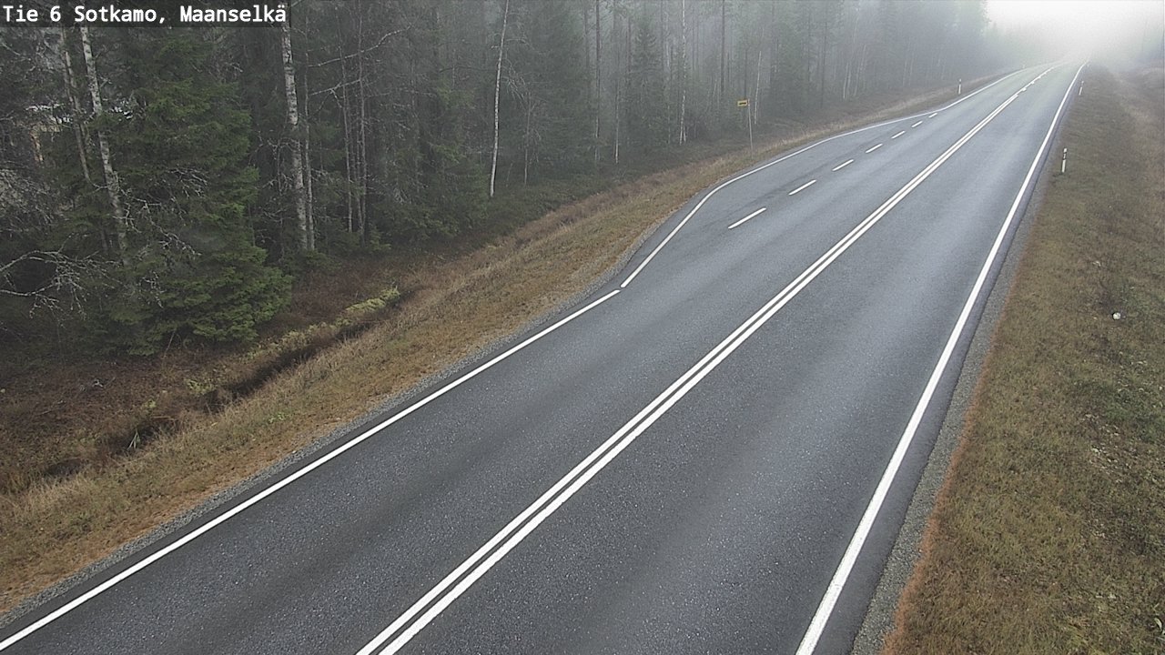 Kelikamerat Kuva Tie 6 Sotkamo, Maanselkä, Sotkamo, Kainuu
