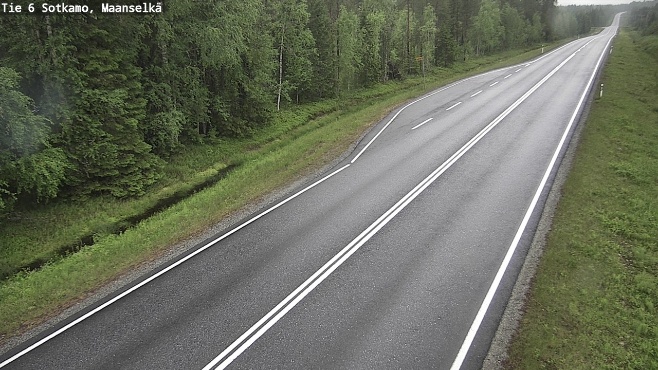 Kelikamerat Kuva Tie 6 Sotkamo, Maanselkä, Sotkamo, Kainuu