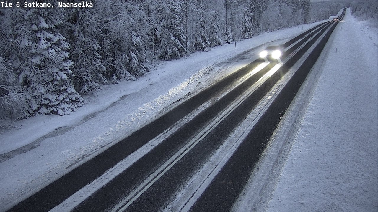 Kelikamerat Kuva Tie 6 Sotkamo, Maanselkä, Sotkamo, Kainuu