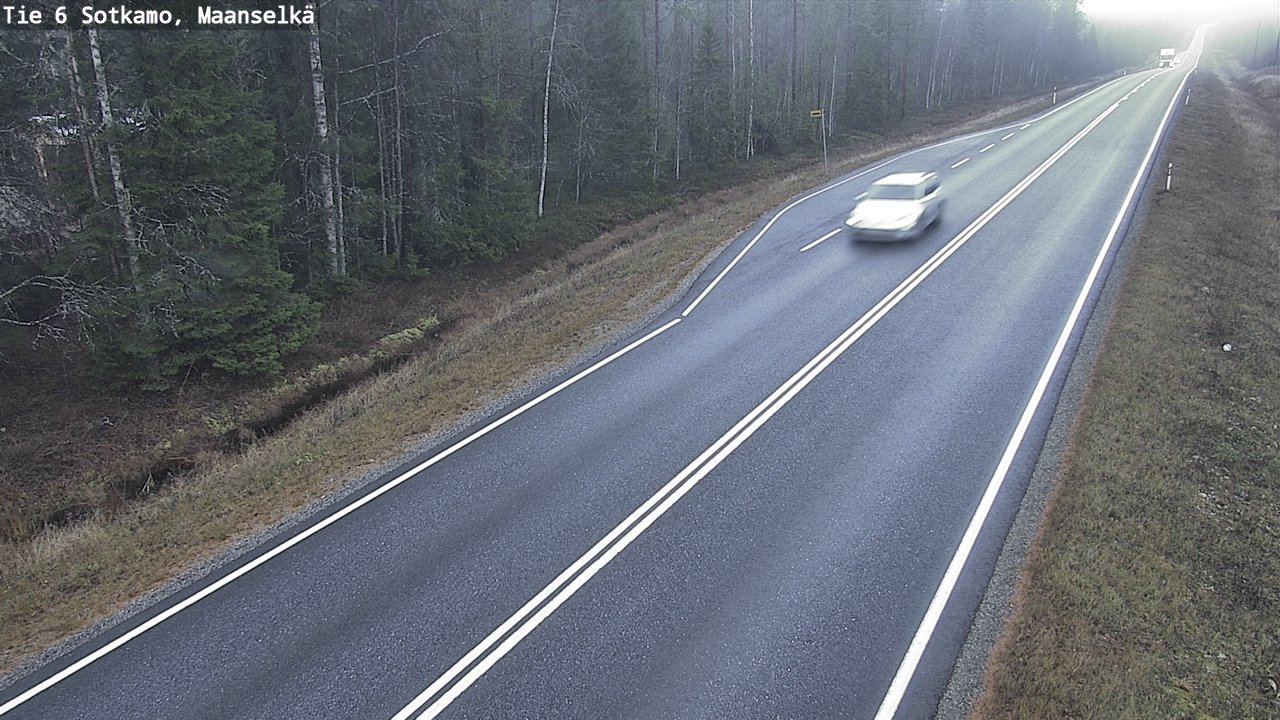 Kelikamerat Kuva Tie 6 Sotkamo, Maanselkä, Sotkamo, Kainuu