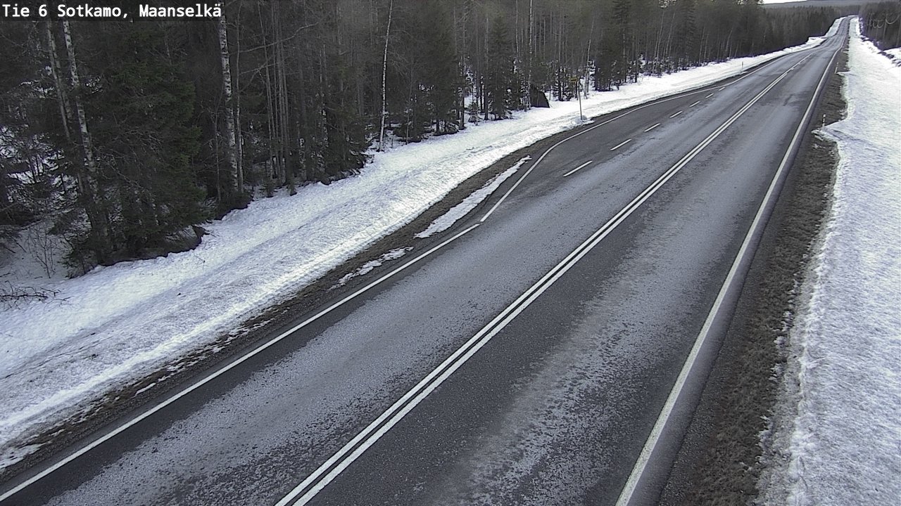 Kelikamerat Kuva Tie 6 Sotkamo, Maanselkä, Sotkamo, Kainuu
