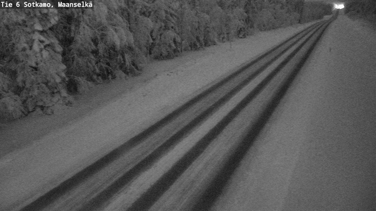 Kelikamerat Kuva Tie 6 Sotkamo, Maanselkä, Sotkamo, Kainuu