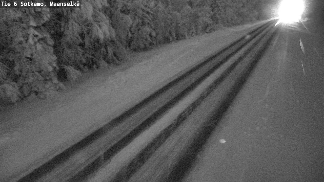 Kelikamerat Kuva Tie 6 Sotkamo, Maanselkä, Sotkamo, Kainuu