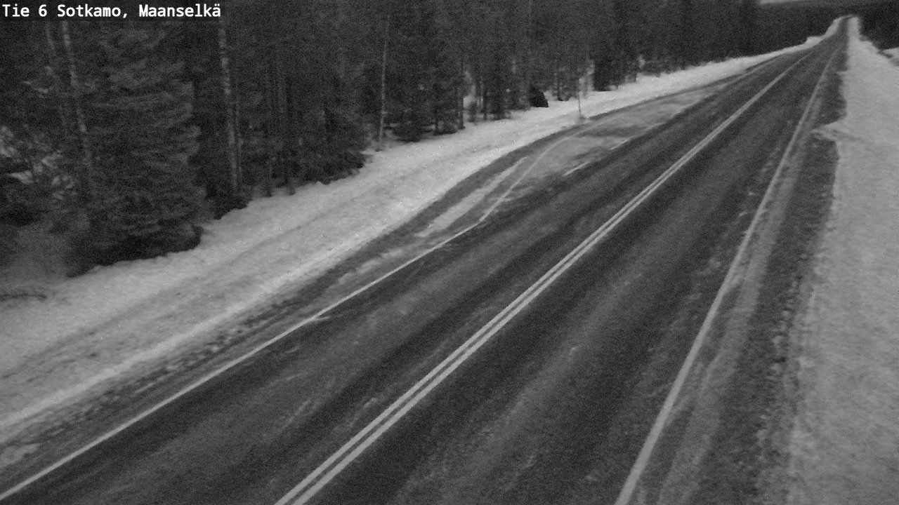 Kelikamerat Kuva Tie 6 Sotkamo, Maanselkä, Sotkamo, Kainuu