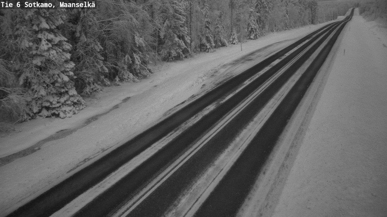 Kelikamerat Kuva Tie 6 Sotkamo, Maanselkä, Sotkamo, Kainuu