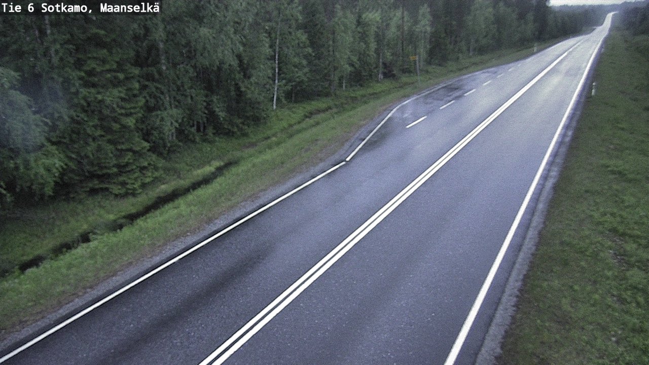 Kelikamerat Kuva Tie 6 Sotkamo, Maanselkä, Sotkamo, Kainuu