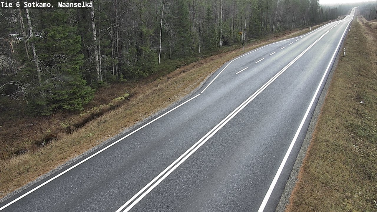 Kelikamerat Kuva Tie 6 Sotkamo, Maanselkä, Sotkamo, Kainuu