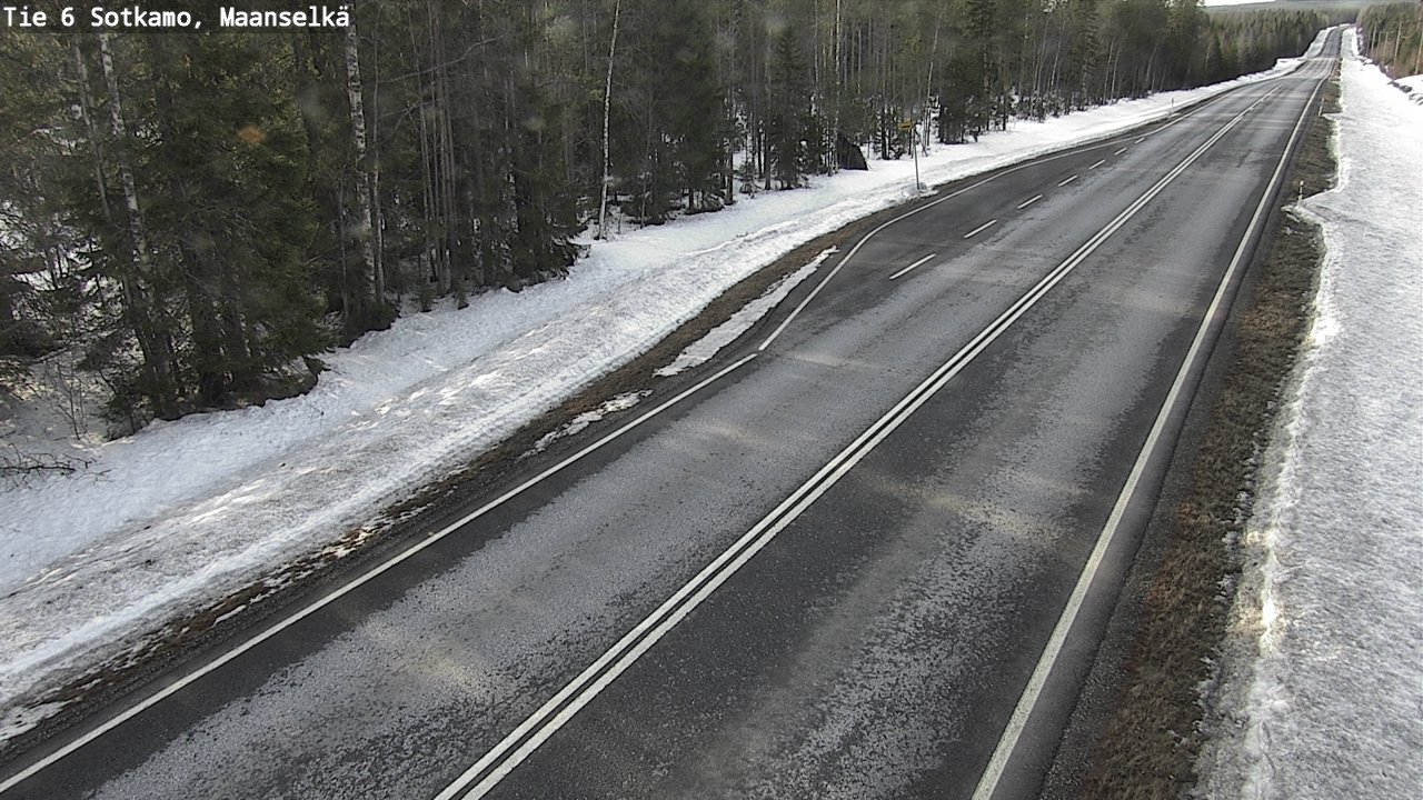 Kelikamerat Kuva Tie 6 Sotkamo, Maanselkä, Sotkamo, Kainuu