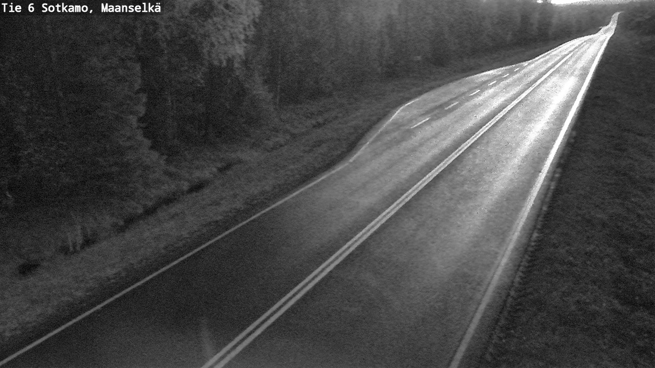 Kelikamerat Kuva Tie 6 Sotkamo, Maanselkä, Sotkamo, Kainuu