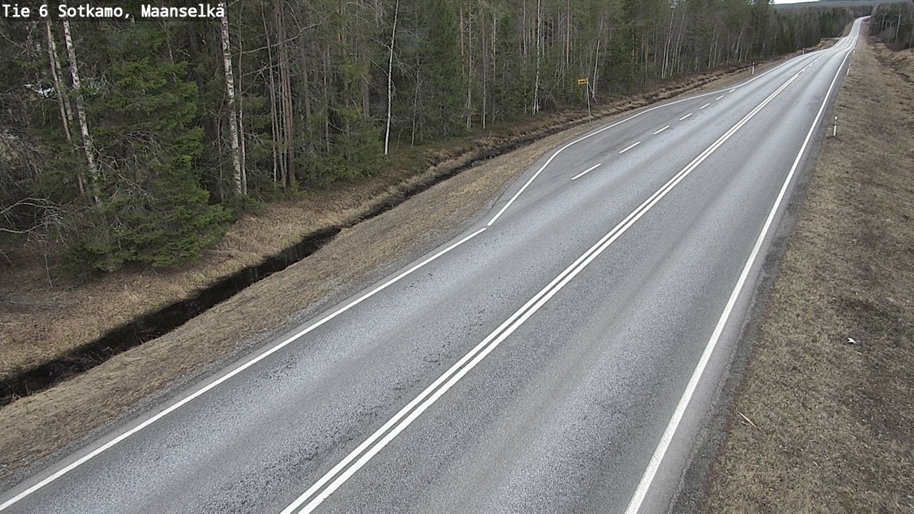 Kelikamerat Kuva Tie 6 Sotkamo, Maanselkä, Sotkamo, Kainuu
