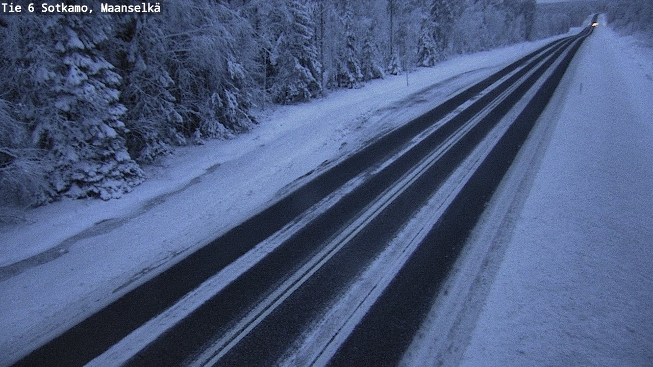Kelikamerat Kuva Tie 6 Sotkamo, Maanselkä, Sotkamo, Kainuu