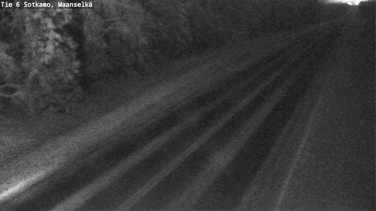 Weather Camera Image Väg 6 Sotkamo, Maanselkä, Sotkamo, Kainuu