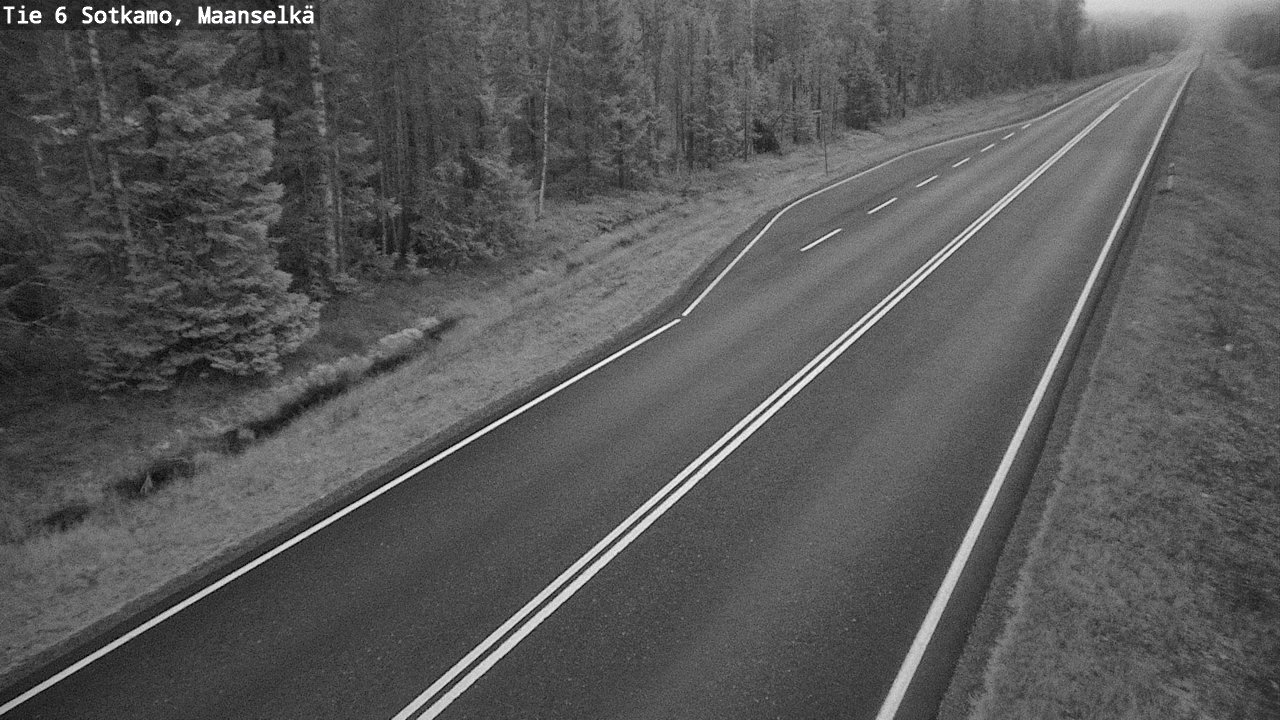 Kelikamerat Kuva Tie 6 Sotkamo, Maanselkä, Sotkamo, Kainuu