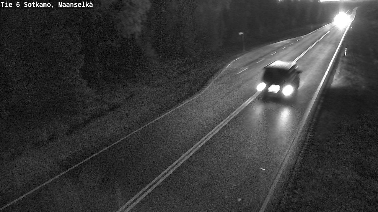 Kelikamerat Kuva Tie 6 Sotkamo, Maanselkä, Sotkamo, Kainuu