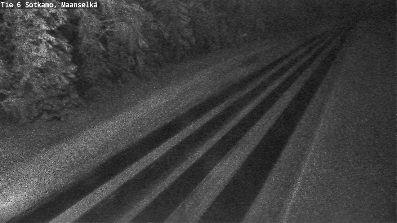 Weather Camera Image Väg 6 Sotkamo, Maanselkä, Sotkamo, Kainuu