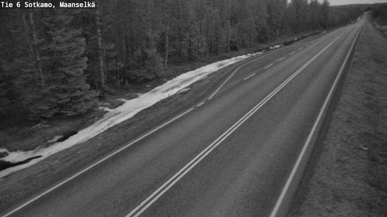 Weather Camera Image Road 6 Sotkamo, Maanselkä, Sotkamo, Kainuu