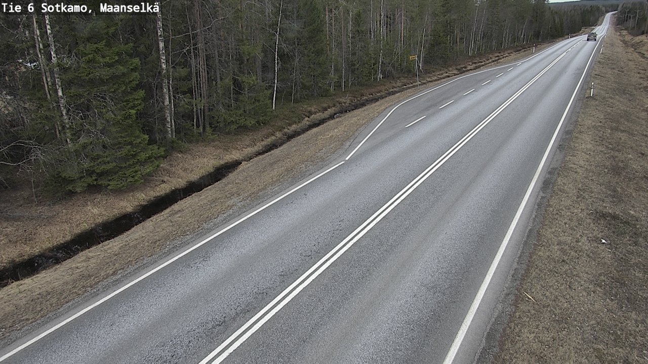 Kelikamerat Kuva Tie 6 Sotkamo, Maanselkä, Sotkamo, Kainuu