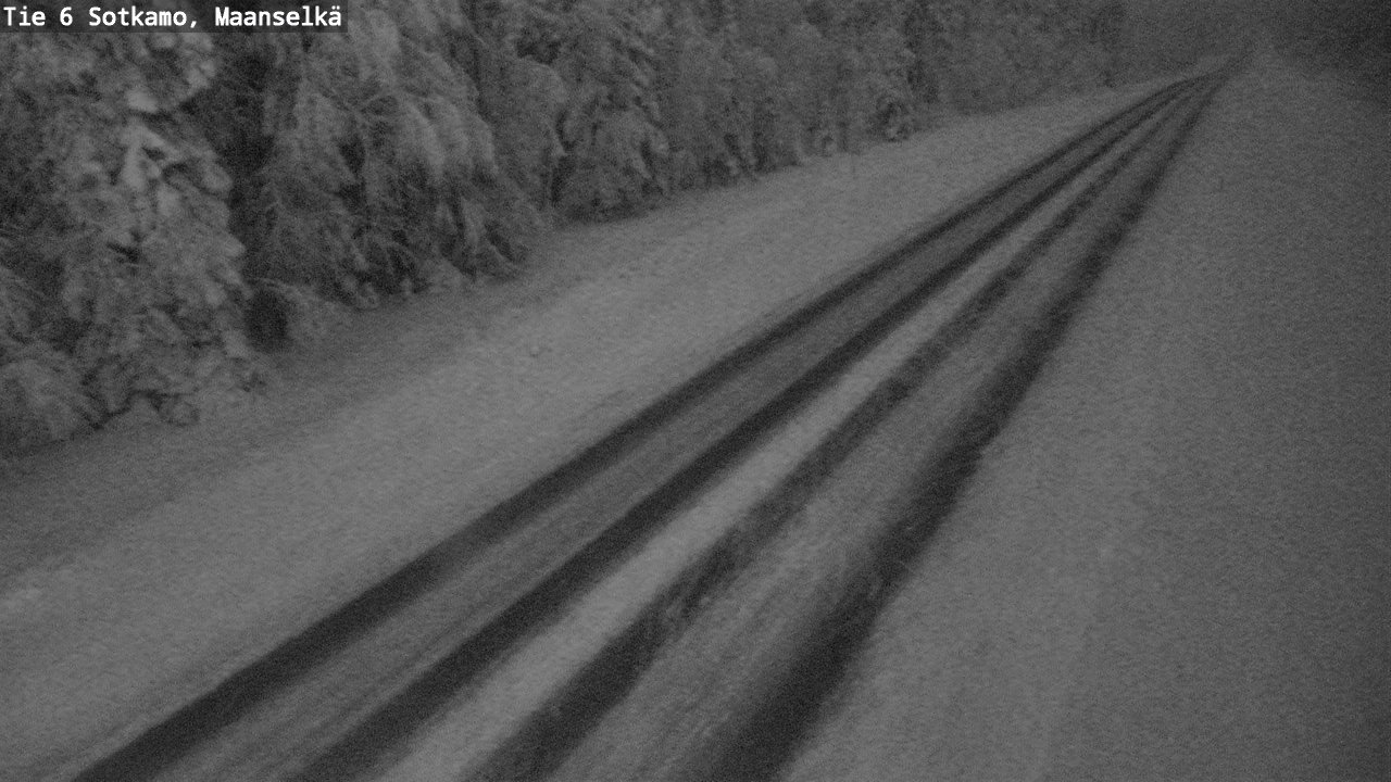 Kelikamerat Kuva Tie 6 Sotkamo, Maanselkä, Sotkamo, Kainuu