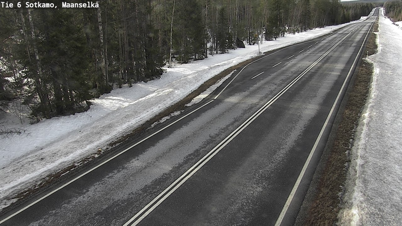 Kelikamerat Kuva Tie 6 Sotkamo, Maanselkä, Sotkamo, Kainuu